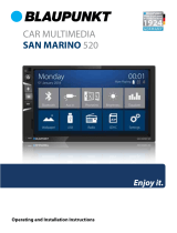 Blaupunkt Car Multimedia San Marino 520 User manual