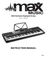 max MUSIC KB2 User manual