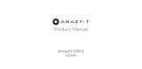 Amazfit GTR 3 Pro Smart Watch User manual