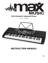 max MUSIC KB1 User manual