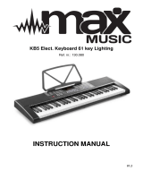 max MUSIC 130.080 User manual