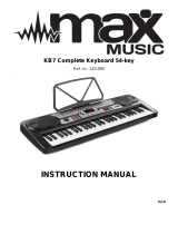 max MUSIC KB7 User manual
