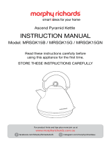 Morphy Richards MRRGK15BLK User manual