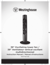 Westinghouse WSFTBJY39 User manual