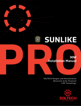 Soltech Sunlike Pro User manual