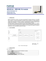 Novus 802.15.4 User manual