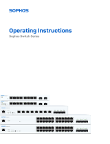 Sophos CS110-48 User manual