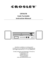 Crosley CR7017B User manual