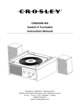 Crosley CR6034 User manual