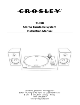 Crosley T150B User manual