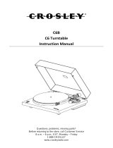 Crosley C6B User manual