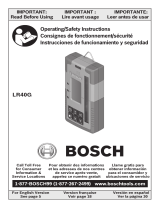 Bosch LR40G User manual