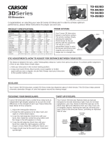 Carson 3D Series ED Binoculars User manual