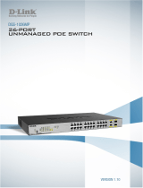 D-Link DGS-1026MP 26-Port Unmanaged Poe Switch User manual