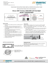 Martec TLDD34523WD User manual