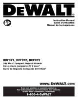 DeWalt DCF921 User manual