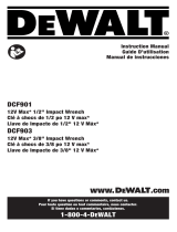 DeWalt DCF901 User manual