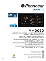 Phonocar VM002D User manual