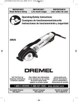 Dremel SM20 User manual