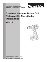 Makita XPH15 User manual