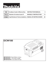 Makita DCW180 User manual