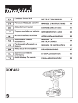 Makita DDF482 User manual