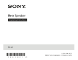 Sony SA-RS5 User manual