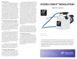 Hydro-Force AS08R Injection Sprayer User manual