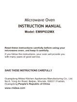 Midea EM9P032MX User manual