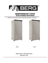 BERG SR58V User manual