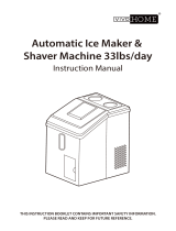 VIVO HOME Automatic Ice Maker User manual