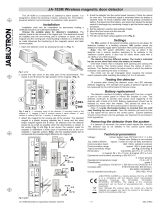 Jablotron JA-183M User manual