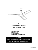 BeaconLIGHTING Lucci Esperance Series DC Ceiling Fan User manual