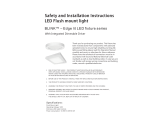 Wayfair Canada LED Flush Mount Light User manual