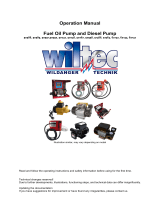 WilTec 50588 Fuel Oil Pump and Diesel Pump User manual