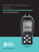 Perfect Prime Perfect -Prime- AR168- Digital -Pressure- Gauge -2 User manual