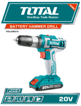 Total TIDLI200215 Battery Hammer Drill User manual