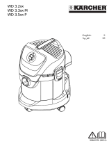 Kärcher 3.5xx P Vacuum Cleaner User manual