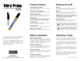 Treasurevp58 Vibra-Probe Pinpointer Metal Detector