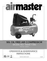 airmaster TIGER 7-550 User manual