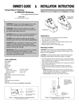 Airmar P66 User manual