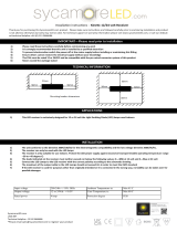 sycamoreLED com Kinetic 12/24 Volt Receiver User manual