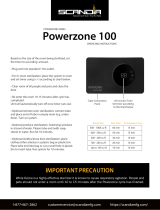 scandia Powerzone 100 User manual