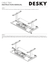 DESKY Cable Tray User manual