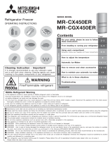 Mitsubishi Electric MR-CGX450ER-GBK-A User manual