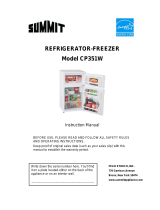 Summit CP351WADA Owner's manual