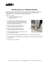 Summit Appliance MRF1119BA User manual