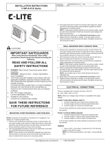 C-LITE C-LITE C-WP-A-FCA Series Cutoff LED Wall Pack User manual