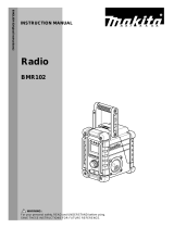 Makita BMR102 User manual