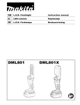 Makita DML801 User manual